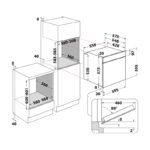 Εντοιχιζόμενος Φούρνος 71L Bauknecht BAR2 KH8V2 IN Inox με Υδρόλυση