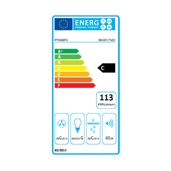 Απορροφητήρας Συρόμενος Pyramis Essential Turbo Inox [Π60cm – 581m³/h]