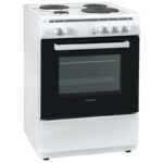 Ηλεκτρική Κουζίνα 65L United UFC-60263 Λευκή με Εμαγιέ Εστίες