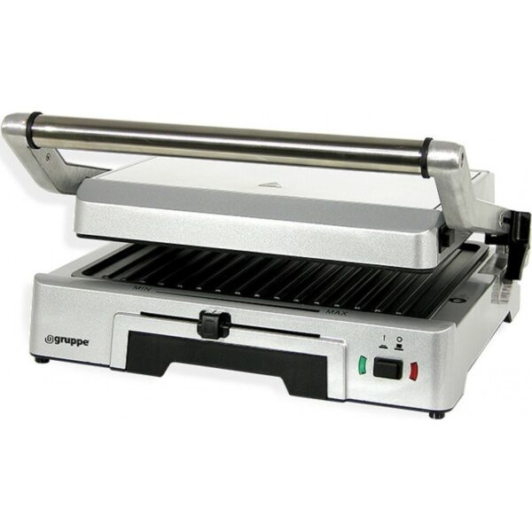 Τοστιέρα - Γκριλιέρα Gruppe AJ5002A Inox 2000W
