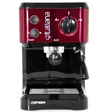 Μηχανή Espresso Gruppe CM 4677 Italiana Κόκκινη [1050W/20bar/1.25L]