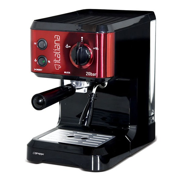 Μηχανή Espresso Gruppe CM 4677 Italiana Κόκκινη [1050W/20bar/1.25L]