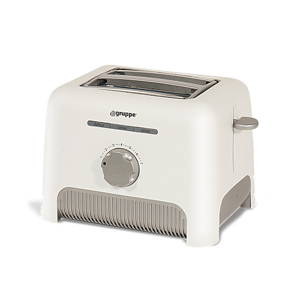 Φρυγανιέρα 2 Θέσεων Gruppe T336 Λευκή 870W
