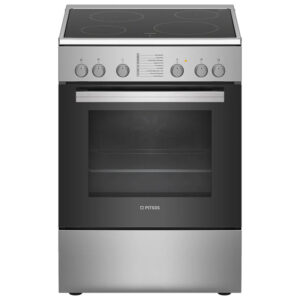 Ηλεκτρική Κουζίνα 66L Pitsos PHC009150 Inox με Κεραμικές Εστίες