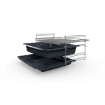 Ηλεκτρική Κουζίνα 66L Pitsos PHC009150 Inox με Κεραμικές Εστίες