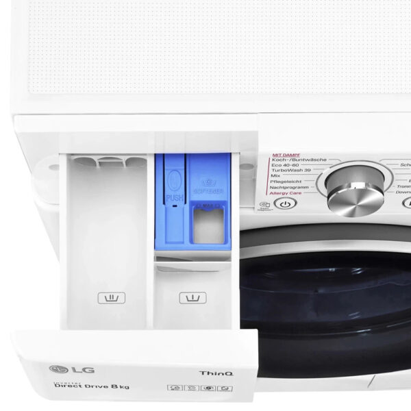 Πλυντήριο Ρούχων LG F4WV708P1E [Steam/8kg/1400rpm]