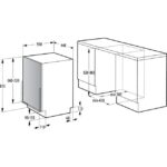 Εντοιχιζόμενο Πλυντήριο Πιάτων Gorenje GV520E10 [◎11/Υ81.5×Π45cm]