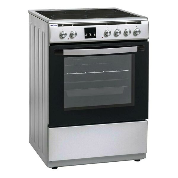 Ηλεκτρική Κουζίνα 65L Robin BN-655 Inox με Κεραμικές Εστίες