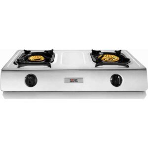 Επιτραπέζια Διπλή Εστία Υγραερίου Haeger Safine Plus 2-N5-H Inox