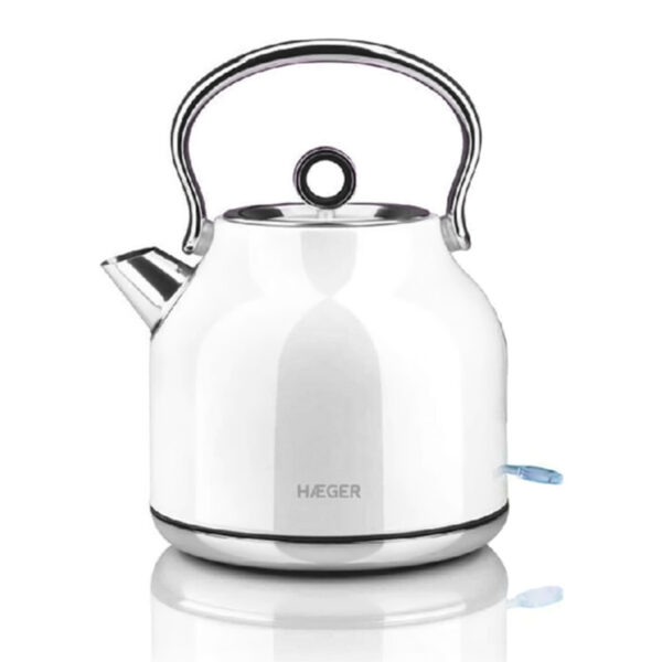 Βραστήρας Haeger Art Deco EK-22W.023A Λευκός [1.7L/2200W]
