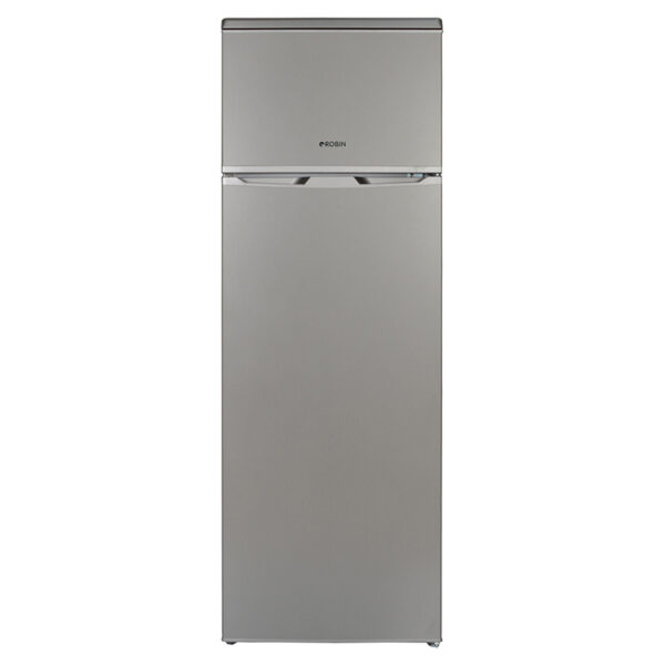Ψυγείο Δίπορτο Robin RT-285 Inox [243L/Υ161×Π54cm]