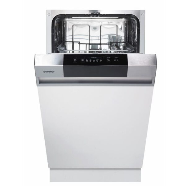 Ημιεντοιχιζόμενο Πλυντήριο Πιάτων Gorenje GI520E15X [◎9/Υ81.5×Π45cm]
