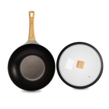 Αντικολλητικό Τηγάνι Wok Gruppe KTCG30 [4.9L/30cm]
