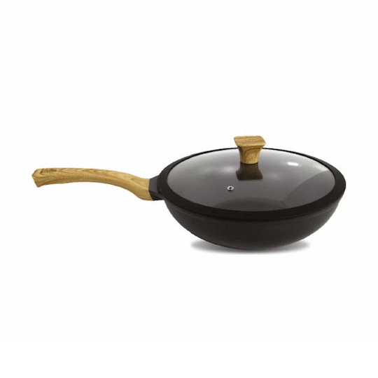 Αντικολλητικό Τηγάνι Wok Gruppe KTCG30 [4.9L/30cm]