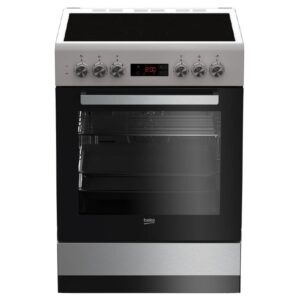 Ηλεκτρική Κουζίνα 72L Beko FSM67320GXS Inox με Κεραμικές Εστίες
