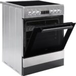 Ηλεκτρική Κουζίνα 72L Beko FSM67320GXS Inox με Κεραμικές Εστίες