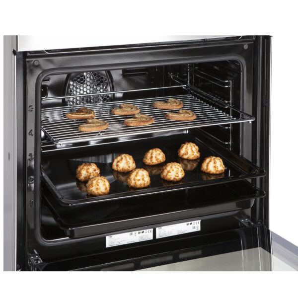 Ηλεκτρική Κουζίνα 72L Beko FSM67320GXS Inox με Κεραμικές Εστίες