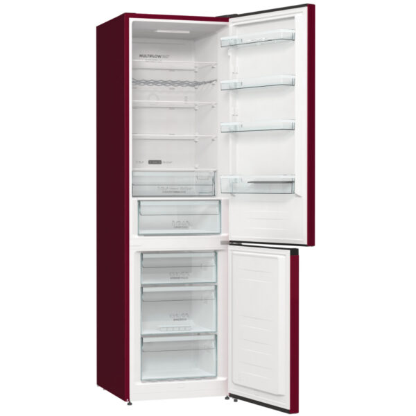 Ψυγειοκαταψύκτης Gorenje NK89C0DR Μπορντό [NoFrost/361L/Υ200×Π60cm]