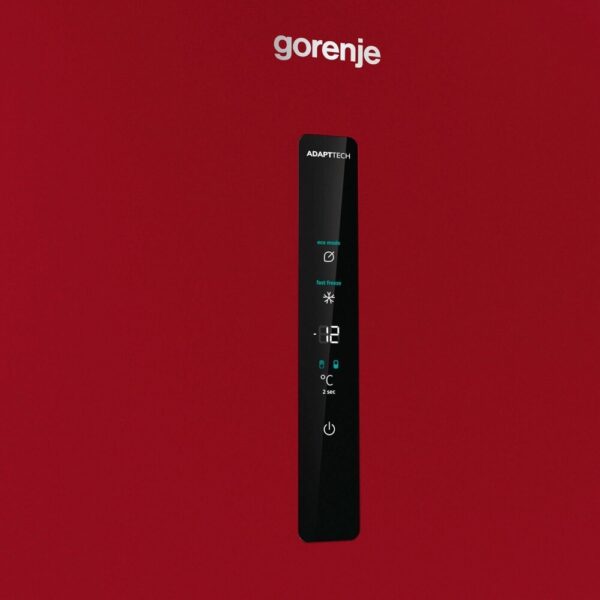 Ψυγειοκαταψύκτης Gorenje NK89C0DR Μπορντό [NoFrost/361L/Υ200×Π60cm]