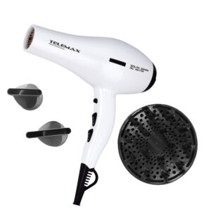 Επαγγελματικό Σεσουάρ Μαλλιών Telemax Bella FK-8813 Λευκό 2200W