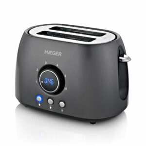 Φρυγανιέρα 2 Θέσεων Haeger Future TO-08D.012A Ανθρακί 800W