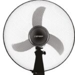Ανεμιστήρας Ορθοστάτης Gruppe FS40B-5Y Μαύρος/Γκρι 45W/16" με Τηλεχειριστήριο