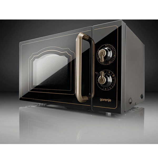 Φούρνος Μικροκυμάτων Gorenje Classico MO4250CLB Μαύρος [20L/700W]