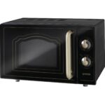 Φούρνος Μικροκυμάτων Gorenje Classico MO4250CLB Μαύρος [20L/700W]