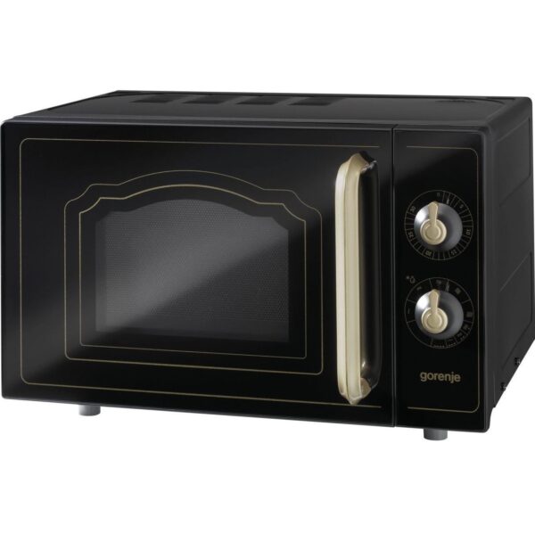 Φούρνος Μικροκυμάτων Gorenje Classico MO4250CLB Μαύρος [20L/700W]
