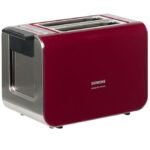 Φρυγανιέρα 2 Θέσεων Siemens TT86104 Κόκκινη 860W