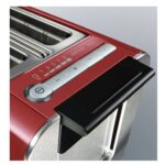 Φρυγανιέρα 2 Θέσεων Siemens TT86104 Κόκκινη 860W