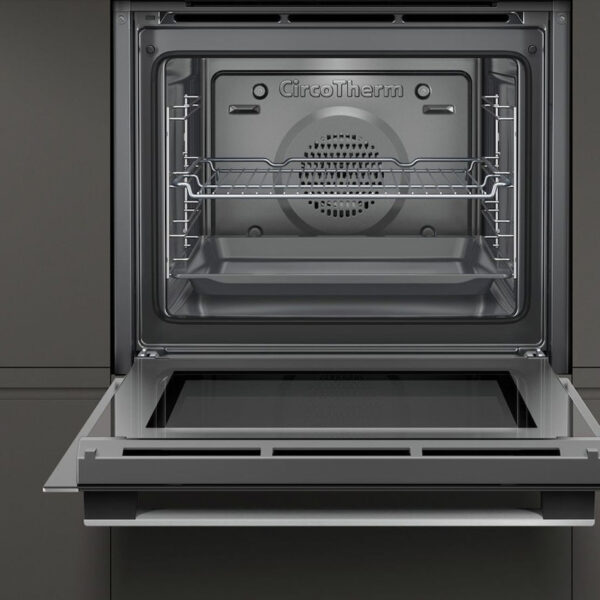 Εντοιχιζόμενος Φούρνος 71L Neff B1ACC2AN0 Μαύρος/Inox με Υδρόλυση