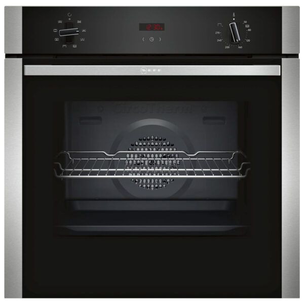 Εντοιχιζόμενος Φούρνος 71L Neff B1ACC2AN0 Μαύρος/Inox με Υδρόλυση
