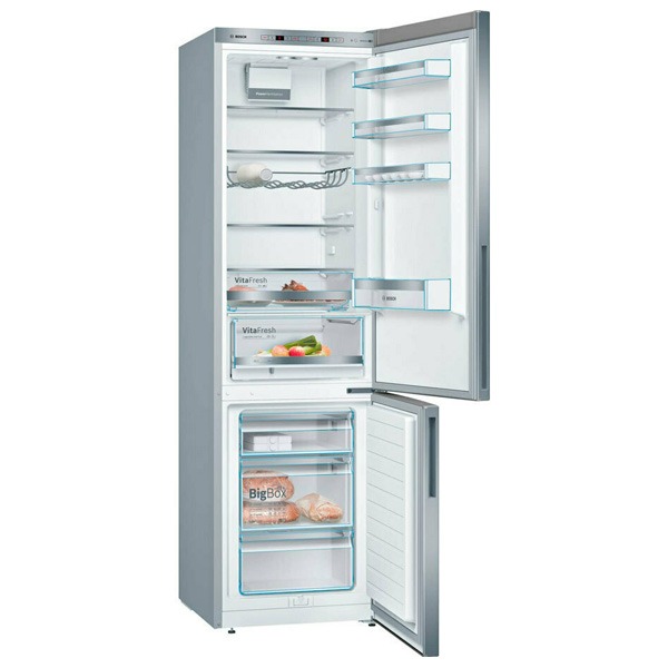 Ψυγειοκαταψύκτης Bosch KGE39AICA Inox [LowFrost/343L/Υ201×Π60cm]