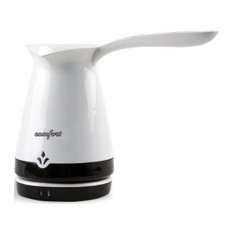 Ηλεκτρικό Μπρίκι Comfort CM-2039 Λευκό [870W/250ml]
