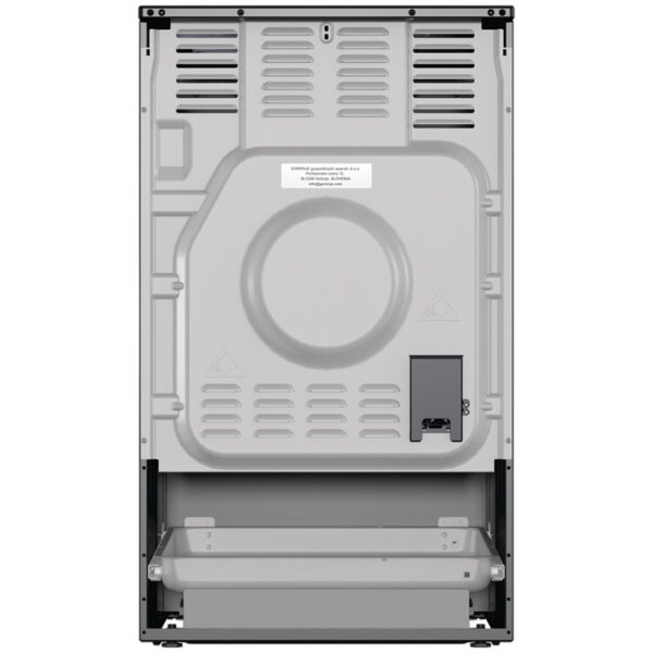 Ηλεκτρική Κουζίνα Ατμού 70L Gorenje GECS5B70CLB Μαύρη με Υδρόλυση & Κεραμικές Εστίες
