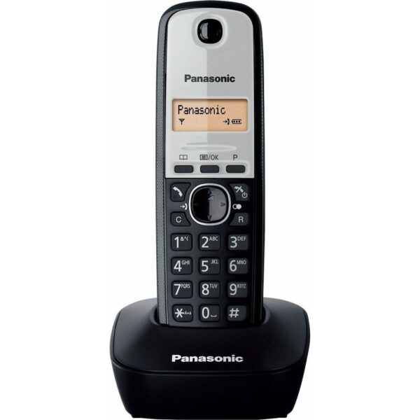 Ασύρματο Τηλέφωνο Panasonic KX-TG1611G Μαύρο/Ασημί