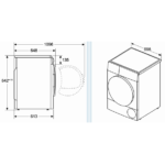 Στεγνωτήριο 8kg Siemens WQ35G2040 με Αντλία Θερμότητας [A++]