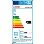 Ηλεκτρική Κουζίνα 66L Bosch HKR39C250 Inox με Κεραμικές Εστίες
