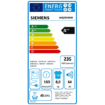 Στεγνωτήριο 8kg Siemens WQ35G2040 με Αντλία Θερμότητας [A++]
