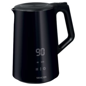 Βραστήρας Sencor SWK 0590BK Μεταβλητής Θερμοκρασίας Μαύρος [1.5L/2200W]