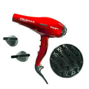 Επαγγελματικό Σεσουάρ Μαλλιών Telemax Bella FK-8813 Κόκκινο 2200W