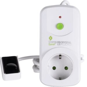 Μονή Εξωτερική Πρίζα Ασφαλείας - Energy Saver Crystal Audio CES-1R-LL
