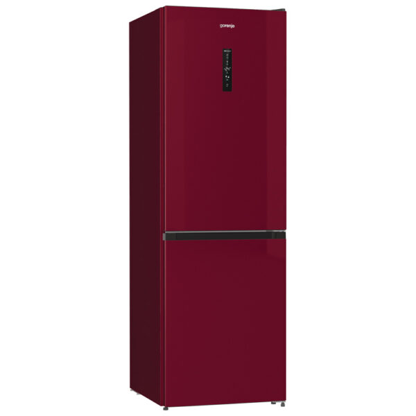 Ψυγειοκαταψύκτης Gorenje NK79B0DR Μπορντό [NoFrost/326L/Υ185×Π60cm]