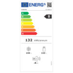 Ψυγειοκαταψύκτης Gorenje NK79B0DR Μπορντό [NoFrost/326L/Υ185×Π60cm]