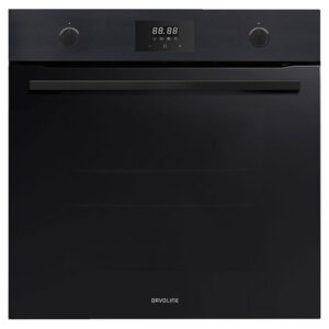 Εντοιχιζόμενος Φούρνος 72L Davoline BPDX 6012 BL Μαύρος με Υδρόλυση