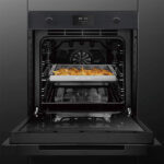 Εντοιχιζόμενος Φούρνος 72L Davoline BPDX 6012 BL Μαύρος με Υδρόλυση