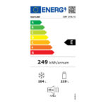 Ψυγειοκαταψύκτης Davoline CBNF 357BL NE Μαύρος [NoFrost/323L/Υ185×Π60cm]
