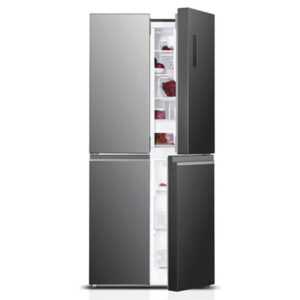 Ψυγείο Ντουλάπα Davoline D4SS 421D IX Inox [NoFrost/421L/Υ180×Π80cm]
