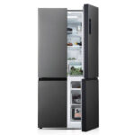 Ψυγείο Ντουλάπα Davoline D4SS 608D IX Inox [NoFrost/600L/Υ191×Π91cm]